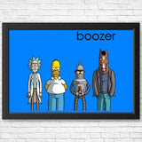 Boozer - Posters & Prints