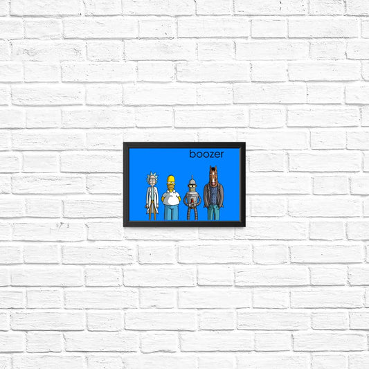 Boozer - Posters & Prints