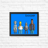 Boozer - Posters & Prints