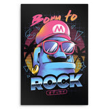 Born to Rock - Metal Print