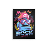 Born to Rock - Metal Print