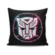 Bot Glitch - Throw Pillow