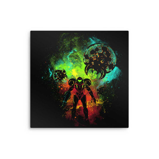 Bounty Hunter Art - Metal Print