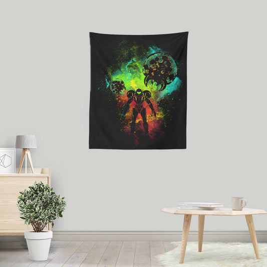 Bounty Hunter Art - Wall Tapestry