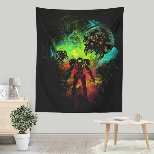 Bounty Hunter Art - Wall Tapestry