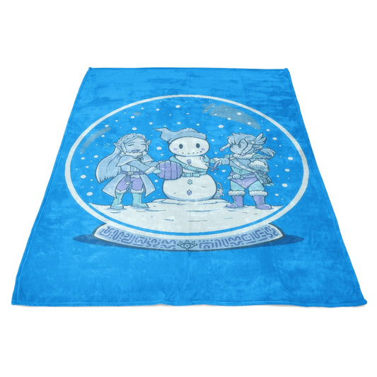 Breath of the Snow - Fleece Blanket