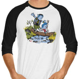 Brothers Adventures - 3/4 Sleeve Raglan T-Shirt