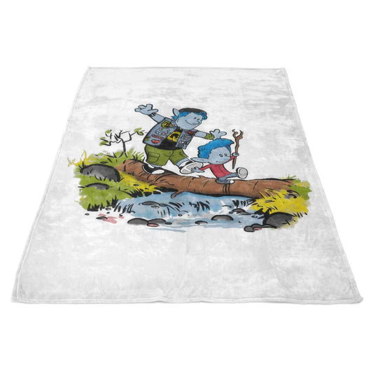 Brothers Adventures - Fleece Blanket