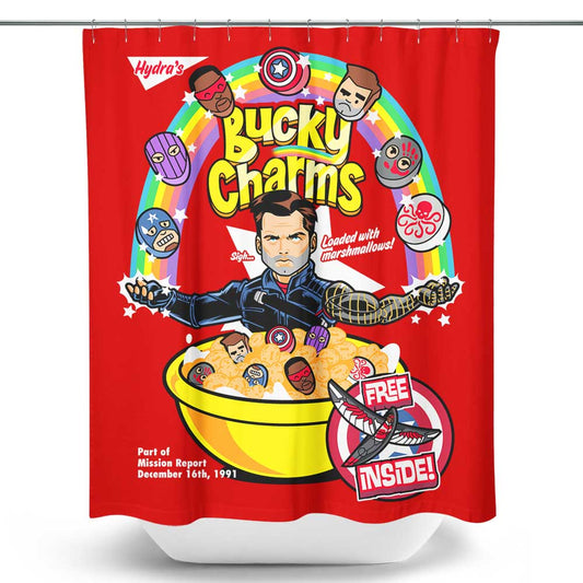 Bucky Charms - Shower Curtain