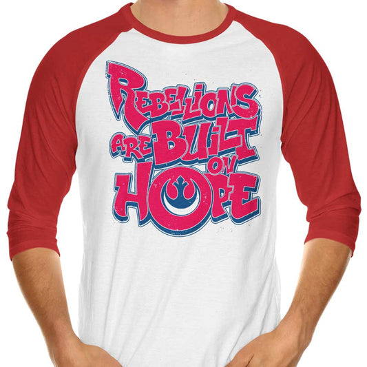 Built on Hope - 3/4 Sleeve Raglan T-Shirt