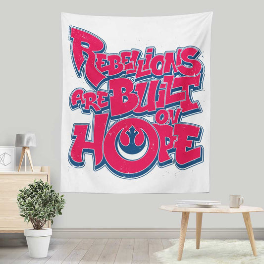 Built on Hope - Wall Tapestry