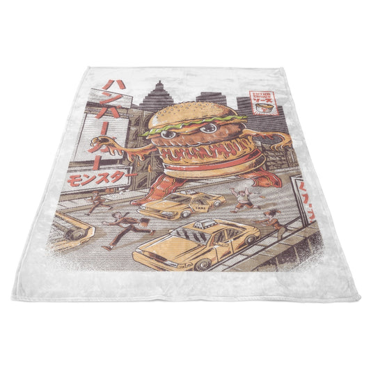 Burgerzilla - Fleece Blanket