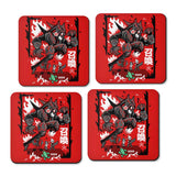 Burning Summoning - Coasters