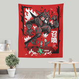 Burning Summoning - Wall Tapestry