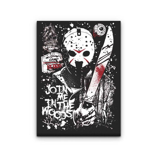 Camp Blood - Canvas Print