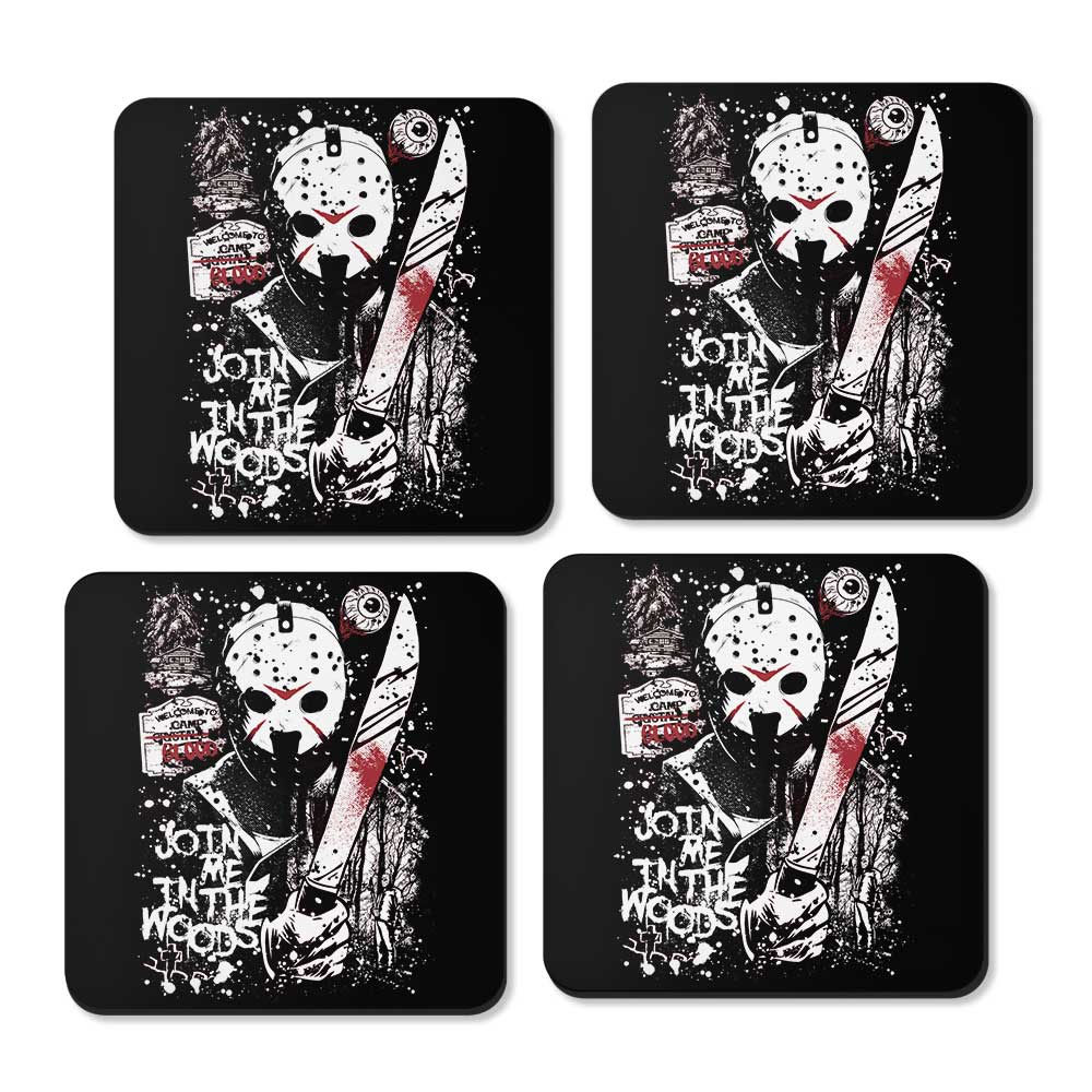 Camp Blood - Coasters