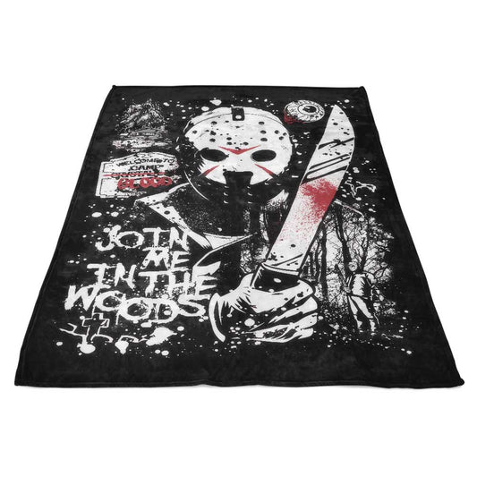 Camp Blood - Fleece Blanket