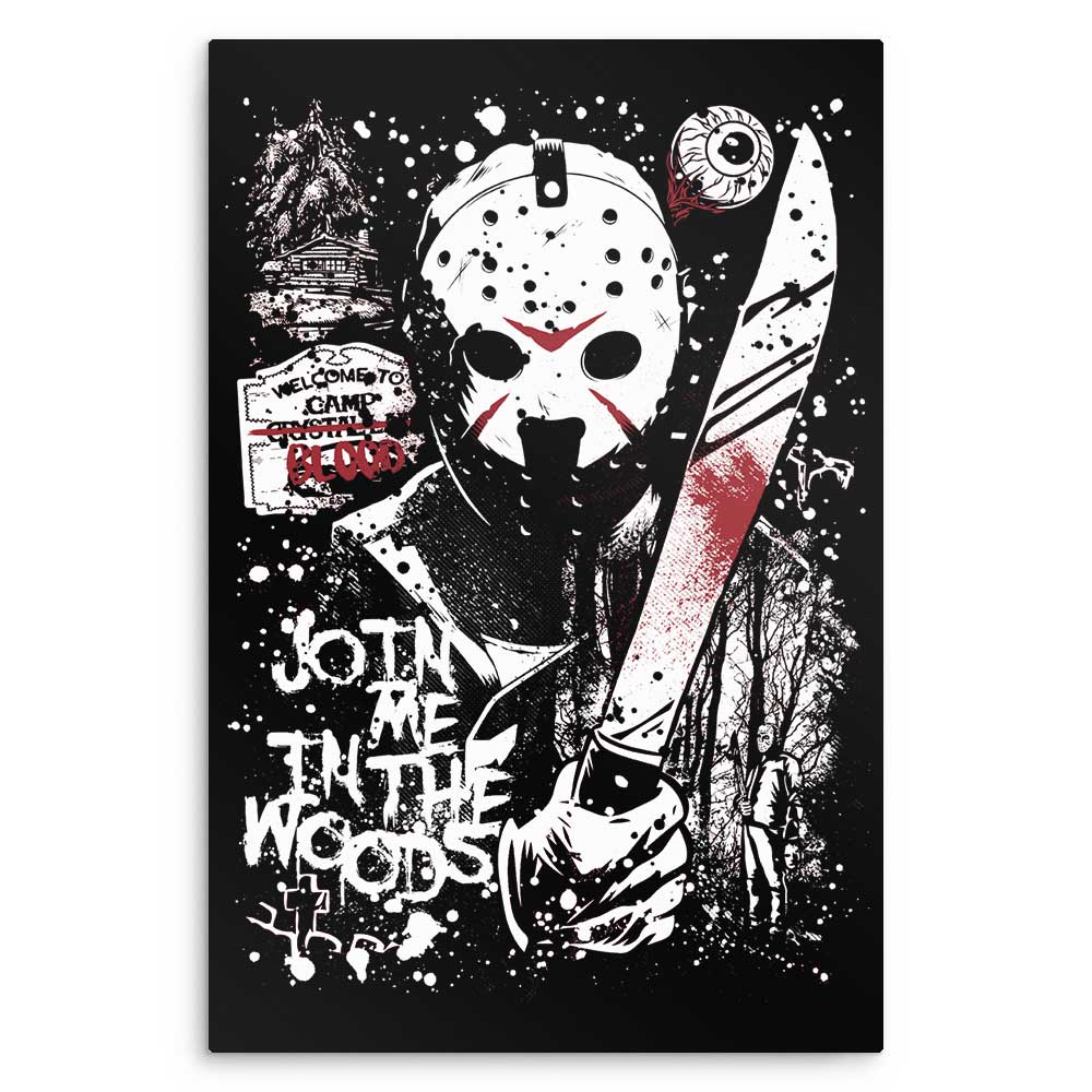 Camp Blood - Metal Print