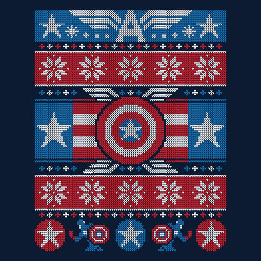 Captain's Christmas Sweater - Fleece Blanket