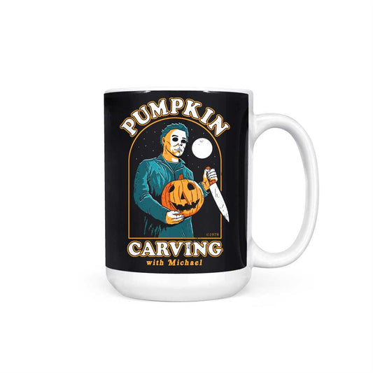 Carving with Michael - Mug