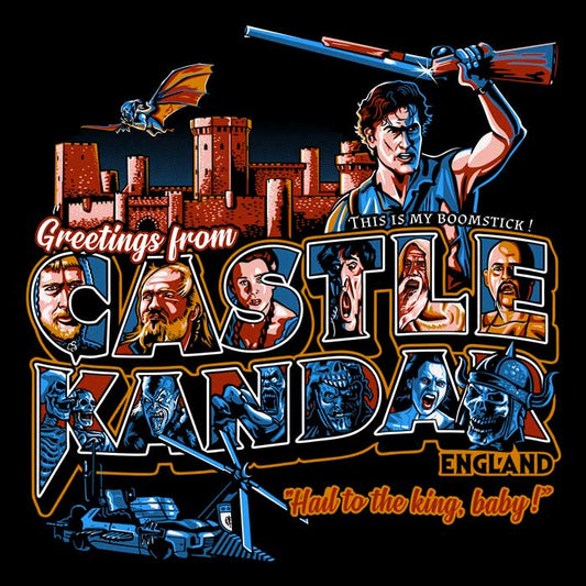 Castle Kandar - Shower Curtain