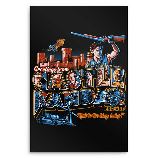 Castle Kandar - Metal Print