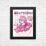 Catcaptor Sakura - Posters & Prints