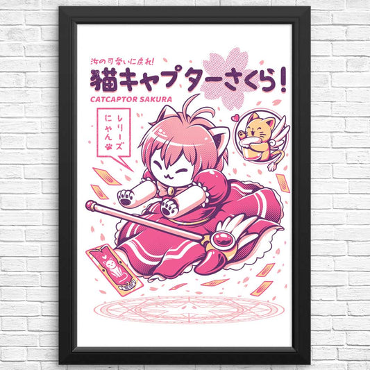 Catcaptor Sakura - Posters & Prints