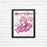 Catcaptor Sakura - Posters & Prints