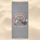 Catty Li'l Hissmas - Towel