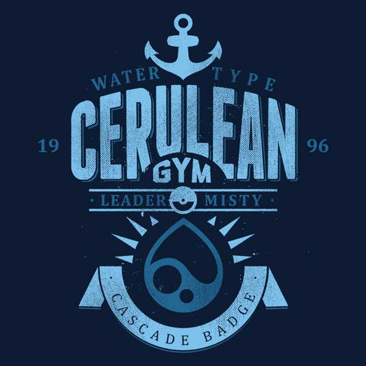 Cerulean City Gym - 3/4 Sleeve Raglan T-Shirt