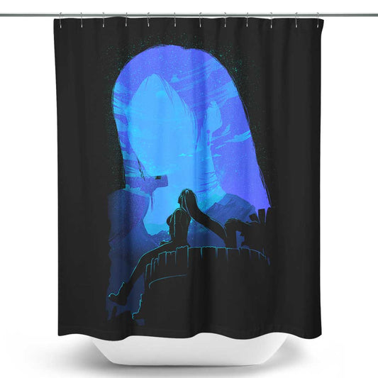 Childhood Landscape - Shower Curtain