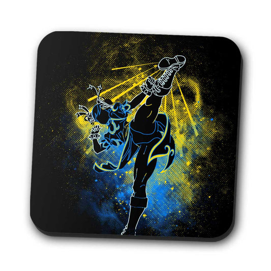 Chun Li Art - Coasters