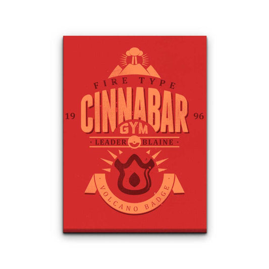 Cinnabar Island Gym - Canvas Print