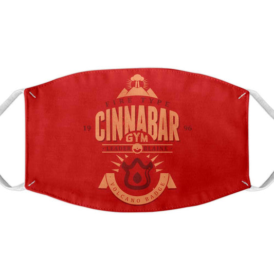 Cinnabar Island Gym - Face Mask