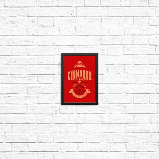 Cinnabar Island Gym - Posters & Prints