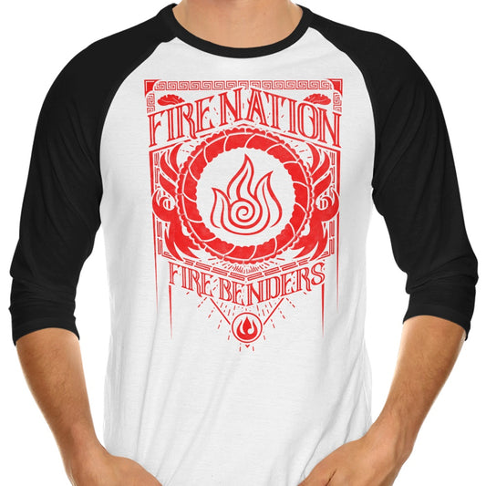 Classic Fire - 3/4 Sleeve Raglan T-Shirt