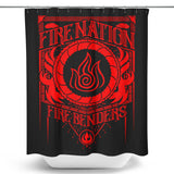 Classic Fire - Shower Curtain