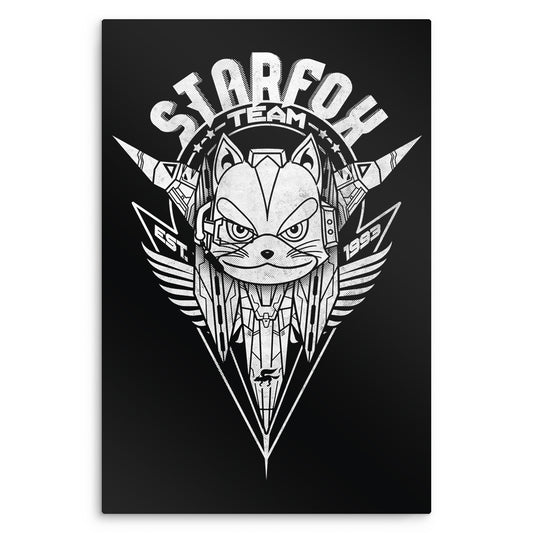 Classic Fox - Metal Print