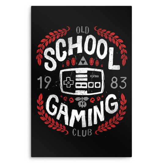 Classic Gaming Club - Metal Print