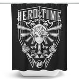 Classic Hero - Shower Curtain