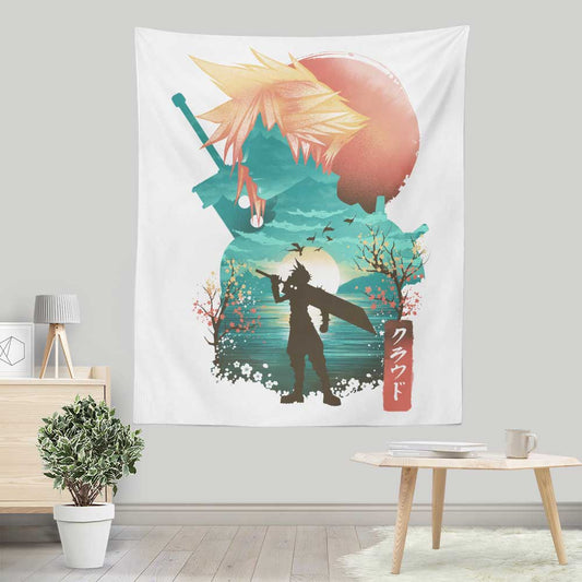 Cloud Ukiyo-e - Wall Tapestry