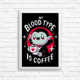 Coffee Vampire - Posters & Prints