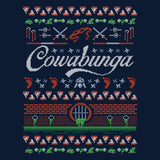 Cowabunga Christmas - Poster