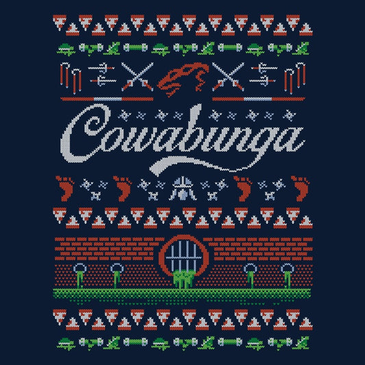 Cowabunga Christmas - Tote Bag