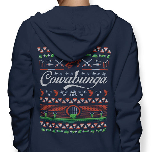 Cowabunga Christmas - Hoodie