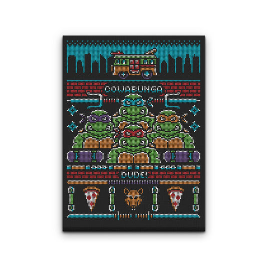 Cowabunga Dude - Canvas Print