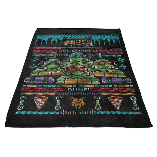 Cowabunga Dude - Fleece Blanket