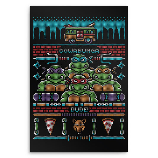 Cowabunga Dude - Metal Print