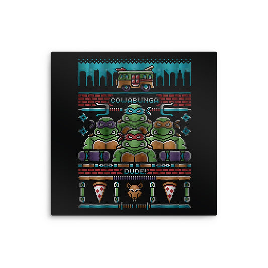 Cowabunga Dude - Metal Print